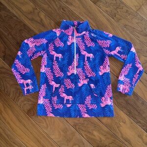 Lilly Pulitzer Kids Sweatshirt - Blue and Pink